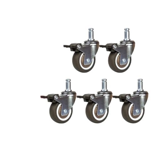 KJJFIPCXP 5 Teile/los 2 Zoll Computer Stuhl/Clip Frühling M11 Lift Bürostuhl Rad/Bremse Rad(A-brakes-m11-01) von KJJFIPCXP