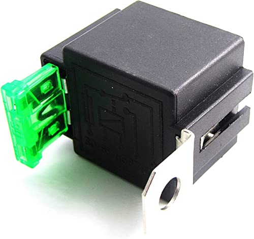 KJJFIPCXP Elektronische Relais -Automobilstelais mit Versicherungsfilmwagen Sicherung for 4Pin oder 5Pin DC 12V/24 V 30a Wasserdicht vordrehst(5pin 24v with Line) von KJJFIPCXP