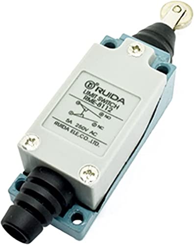 KJJFIPCXP Schalter Encoder ME-8104 8112 ME-8108 TZ-8108 Wasserdicht versiegelter Dreh-Endschalter aus Metall Momentan Verstellbarer Hebelarm 5A/250VAC(Me-8112) von KJJFIPCXP