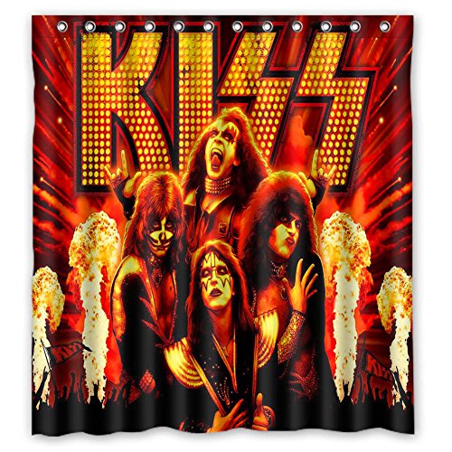 KJLJ 66 x 72 inch Anime Style Shower Curtain Waterproof Fabric Shower Curtain von KJLJ