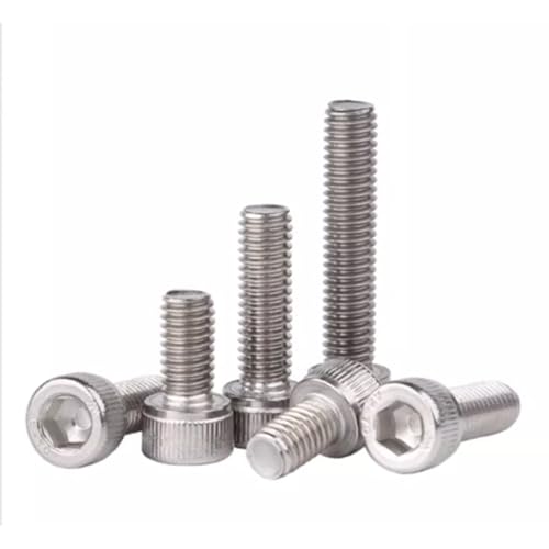 20 Stück Schrauben, flacher Innensechskantkopf, Sechskant-Möbelschrauben, Verbindungselement, robust, korrosionsbeständig und rostfrei(M16x35) von KJOLWHCQ