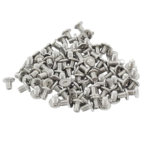 350 Stück Flachkopf-Maschinenschrauben mit Kreuzschlitzantrieb. Diese haben ein breites Anwendungsspektrum in verschiedenen Branchen und Projekten.(M5x50 (head diameter 9.5)) von KJOLWHCQ
