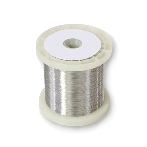 5 Meter reiner Nickeldraht, Ni-Metalldrahtdurchmesser 0,45–0,6 mm, geeignet for spezielle elektronische Projekte und Reparaturen(Diameter 0.6mm) von KJOLWHCQ