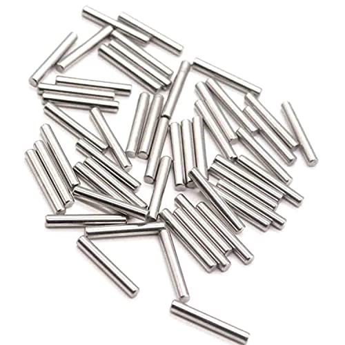 50 Stück 304 Edelstahl Dübelstangen Regalstützstift Metallbefestigungselemente 3,5 mm Verwendet an präziser Stelle(Length 35mm) von KJOLWHCQ