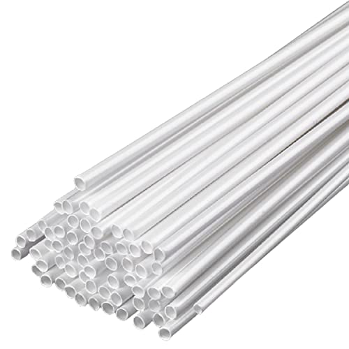 Hohle Rundrohre aus ABS-Kunststoff, Durchmesser 2–4 mm, Länge 500 mm, perfekt for handgefertigte Sandtisch-Materialmodelle(Diameter 4mm (60pcs)) von KJOLWHCQ