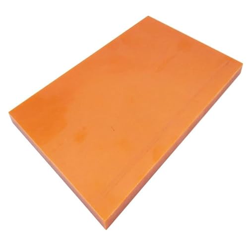 Phenolkunststoffplatte, 2 Stück Bakelit-Phenolharz-Flachplatten, 2 4 6 15 mm, leicht zu bearbeitende Bakelitplatte, Phenolharzplatte, Bakelitplatten(200x250x15mm) von KJOLWHCQ
