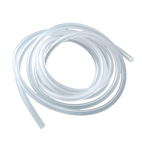Silicagel-Schlauch, Kunststoffschlauch, gummiartig, flexibler Schlauch, Außendurchmesser 3–8 mm, Innendurchmesser 2 mm/2,5 mm/3 mm, Länge 5 m/16,4 Fuß(ID2mm*OD3mm*5m) von KJOLWHCQ