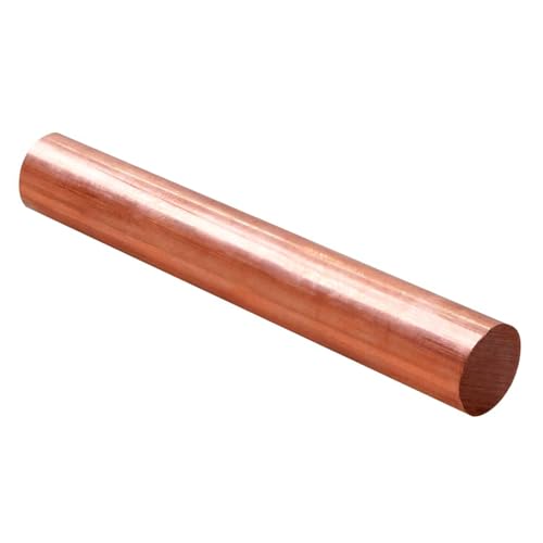 T2 Reines Kupfer Massiv Rundstab Länge 500Mm Durchmesser 15-20Mm Geeignet for Elektrische Und Mechanische Anwendungen(Diameter 20mm) von KJOLWHCQ