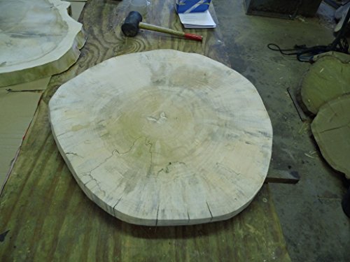 KJR Holzmanufaktur Baumscheibe, Holzscheibe,ca. 65 x 5 cm, Tischplatte von KJR Holzmanufaktur