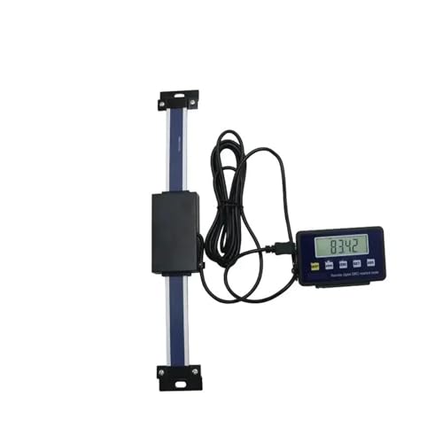 0-150 mm digitale lineare Skala mit Fernanzeige Digitalanzeige externe Anzeige lineares Lineal Basis(0-200mm) von KJUEQ