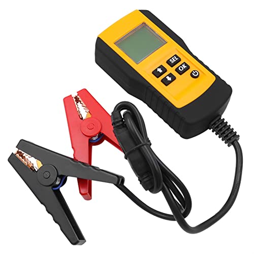 12V Auto-Batterie-Tester-Fahrzeugauto LCD Digital Battery Test Analyzer Auto System Spannung Ohm CCA Testdiagnosewerkzeug testen von KJUEQ
