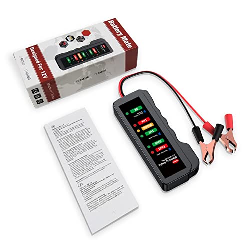 12V-Batterie-Tester Auto-Batterie-Analysator Generator prüfen Batterie-Tester Checker Batterieladefehler Tester for Auto von KJUEQ