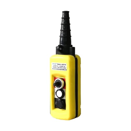 2/4/6/8 motorbetriebener Kürbis-Hebeknopf-Steuerschalter mit doppelter Geschwindigkeit, Kranfahr-Fernbedienungsgriff, wasserdicht(G) von KJUEQ