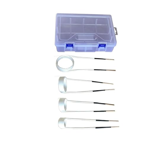 2,5 mm Kupferdraht 250° Wärme-Induktionsheizspulen-Set for magnetische Induktionsheizung, beständig for Entfernen rostir Schrauben und Muttern(4PCS) von KJUEQ