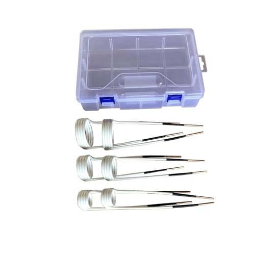 2,5 mm Kupferdraht 250° Wärme-Induktionsheizspulen-Set for magnetische Induktionsheizung, beständig for Entfernen rostir Schrauben und Muttern(6PCS) von KJUEQ