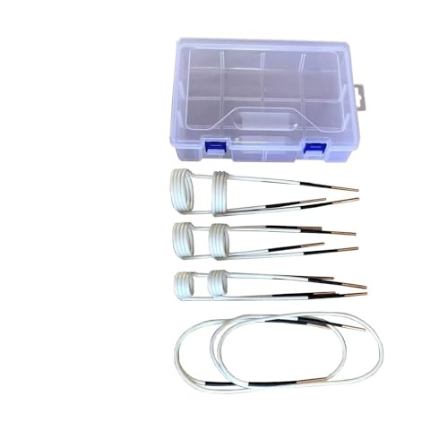2,5 mm Kupferdraht 250° Wärme-Induktionsheizspulen-Set for magnetische Induktionsheizung, beständig for Entfernen rostir Schrauben und Muttern(8PCS) von KJUEQ