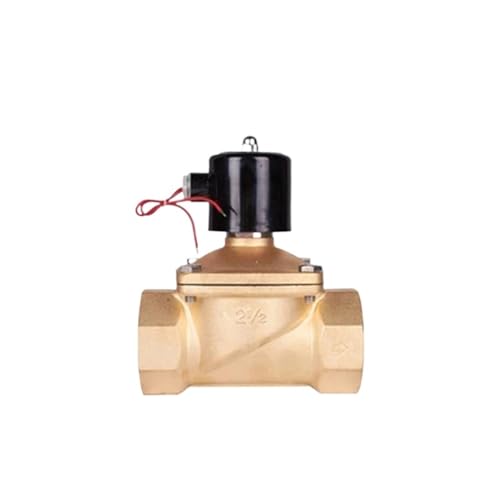 2-1/2" normalerweise geschlossenes Messing-Magnetventil, elektrisches Magnetventil 220 for Wasser, Öl, Gas(BSP_24VAC) von KJUEQ