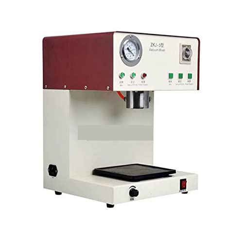 2 IN 1 Dentallaborausrüstung von Prothesen-Vakuummischer-Vibrator-Oszillator mit eingebauter Pumpe for Gips- und Materialfabrikverkauf von KJUEQ