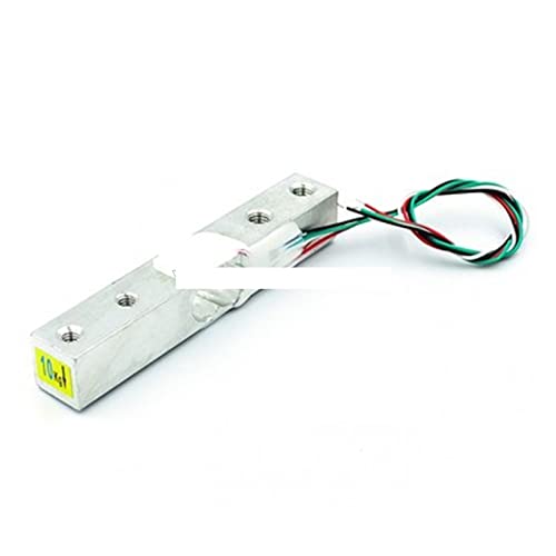 2 Stück Digitaler Wägezellen-Gewichtssensor 1 kg 5 10 20 HX711 AD-Modul-Gewichtssensor Aluminiumlegierung kleiner Bereich Wägedrucksensor(10KG) von KJUEQ
