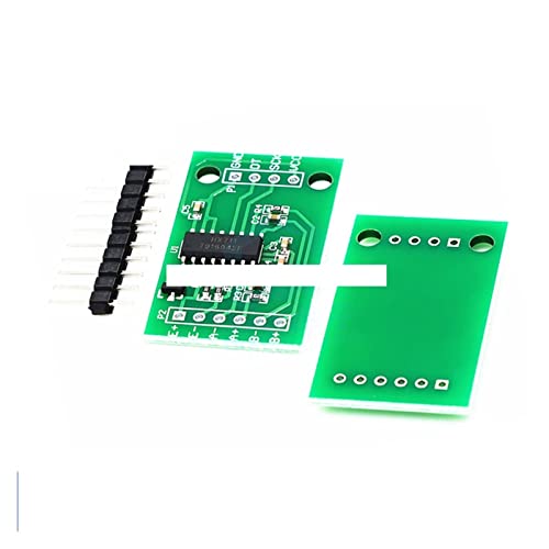 2 Stück Digitaler Wägezellen-Gewichtssensor 1 kg 5 10 20 HX711 AD-Modul-Gewichtssensor Aluminiumlegierung kleiner Bereich Wägedrucksensor(HX711AD) von KJUEQ