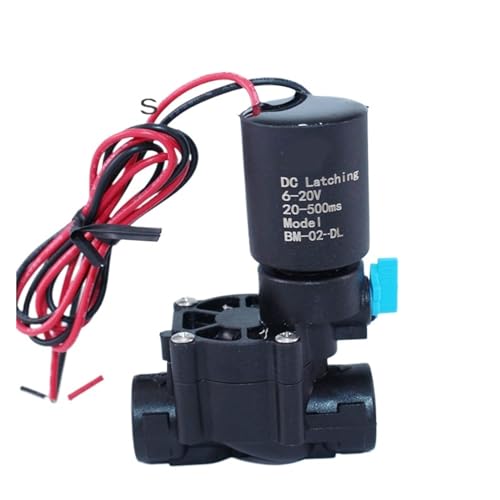 3/8" 1/2" Bewässerungswasser-Rastmagnetventil for Landschaftslandwirtschaft 220VAC 12VDC 24VAC 24VDC normalerweise geschlossen(C,BSP_24) von KJUEQ