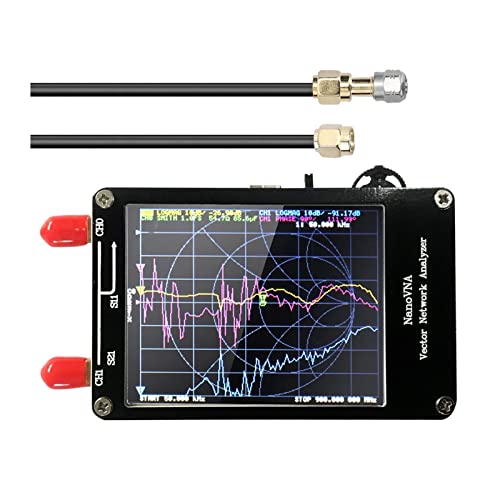 4,3-Zoll-3G-Vektor-Netzwerkanalysator SAA-2 VNA V2-Antennenanalysator Kurzwelle HF VHF UHF mit Gehäuse Vektor-Netzwerkanalysator(2.8 Inch 900MHz) von KJUEQ