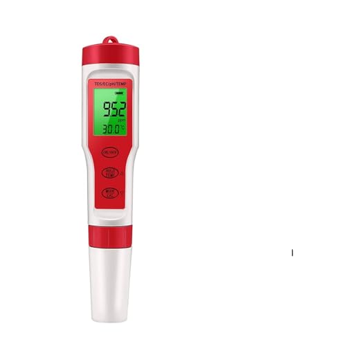4/5/7 in 1 PH-Messgerät TDS EC ORP Salzgehalt S. G Temperaturmessgerät mit Hintergrundbeleuchtung, digitaler Wasserqualitätsmonitor-Tester for Aquarien(4 in 1 ph meter) von KJUEQ