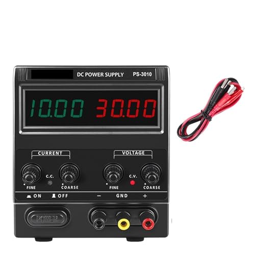4 Ziffern 12. 0V 60V 48V 75V 36V 24V 12V Schalten Sie das des Labors anpassen 0F einstellbarer Leistung DC 3 10A. Laborstromfuttermittel(30V 5A) von KJUEQ