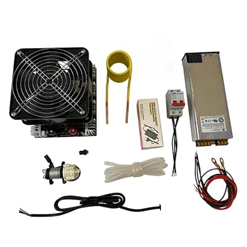 4000 W ZVS Induktionsheizung Hochfrequenz-Induktionsheizung Leiterplatte geschmolzenes Metall + Spule + Pumpe + Netzteil von KJUEQ