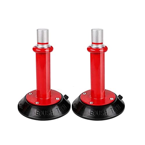 5-Zoll-Vakuum-Saugnapf Glas-/Steinheber Hochleistungs-vertikale Handbecher for flache bis gebogene Oberflächen Metallgriff Arbeitsplatte, Granit, Stein, Marmorplatteninstallation.(2PCS) von KJUEQ