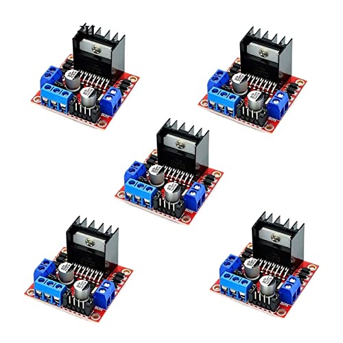 5PCS L298N Motor Drive Controller Board L298 DC Dual H Bridge Robot Stepper Control Drives Module For Smart Car von KJUEQ