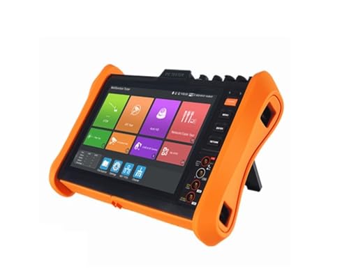 8" H.265 IP-Kameratester 8K CCTV-Tester SFP PoE++ AHD TVI CVI-Test Glasfasernetzwerktest VGA-Kabeltester(H12-ADH) von KJUEQ
