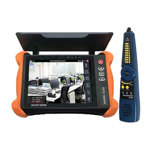 8-Zoll-Funktions-CCTV-Tester X9MOVTADHS 8MP CVI TVI AHD EX-SDI-Kamera IP Rapid TDR-Kabel-Videopegelmesser(X9 MOVTADHS) von KJUEQ
