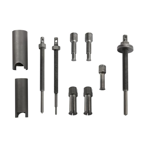 8-teiliges Motorrad-Lagerabzieher-Set, 9–30 mm, Werkzeug-Set for Entfernen interner Lager for Motorräder, Innenlager-Abzieher-Set von KJUEQ