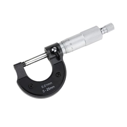 Außenmikrometer Innendurchmesser Messwerkzeug Hartmetallmessgerät Metric Messschieber(Digital Outside 0-25) von KJUEQ