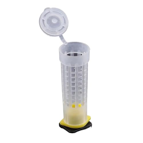 Bienenzucht Kunststoff König Bee Halter Ausrüstung Box Bienen Aufzucht Königin Käfig Schutzhülle Tasse Bienenzucht Kunststoff König Bee Halter Ausrüstung Box Bienen Aufzucht Königin Käfig Schutzhülle Tasse von KJUEQ