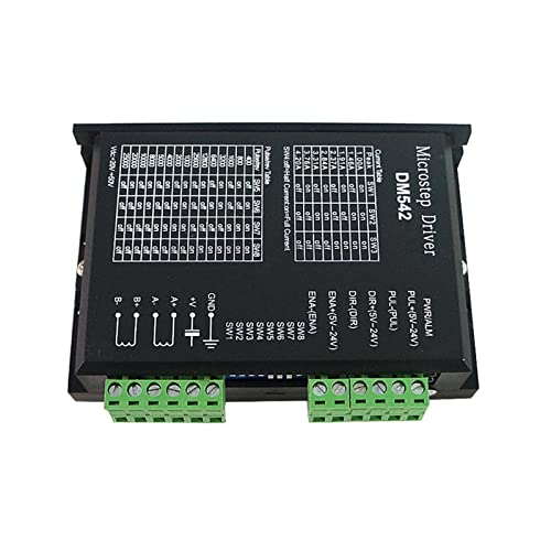 CNC Werkzeug DM542 Schrittmotor-Treiber for 57 86-2-Phasen-Digital-Stepper-Motorantrieb for Router-Fräsmaschine CNC Werkzeug DM542 Schrittmotor-Treiber for 57 86-2-Phasen-Digital-Stepper-Motorantrieb for Router-Fräsmaschine von KJUEQ