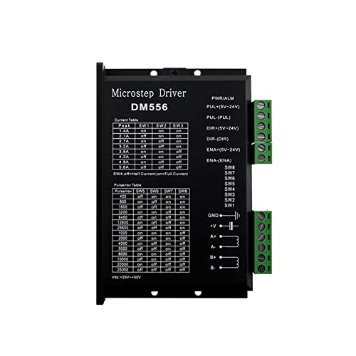 Dm556. Digital-Schrittmotor-Treiber 2 Phase 5.6A for 42 57 86 Schrittmotor NEMA17 / 23/34 Controller kann ersetzen TB6600 DM542(4pcs) von KJUEQ