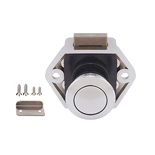 Durchmesser 20mm for Camper Auto Push-Lock RV Caravan Boot Schublade for Latch Button Schlösser for Möbel Hardware E8BC(Small) von KJUEQ