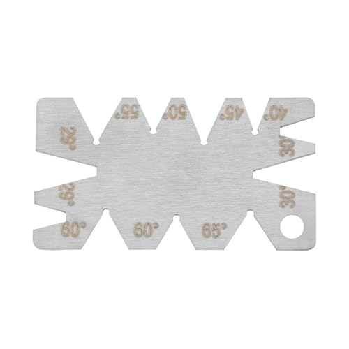 Edelstahl Winkelmesser Messbohrer Spitzer Werkzeug For Holzbearbeitung Tragbare Handmesswerkzeuge(Type-A) von KJUEQ