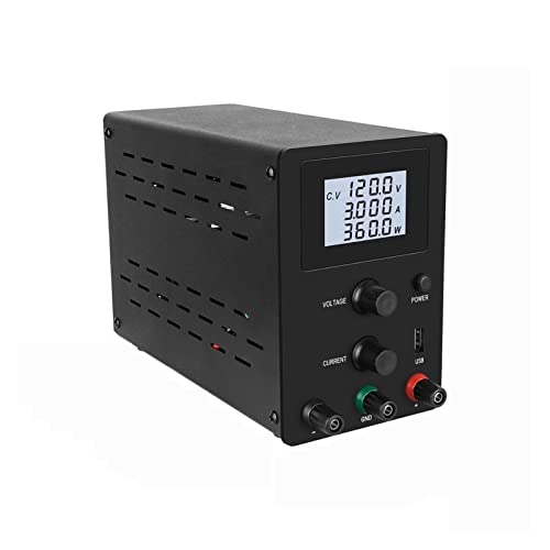 Einstellbar DC Stromversorgungslabor -Bankquelle Stabilisierte Stromversorgungsspannungsregler Variable Grob- und Feinanpassungsspannungsregler(R-SPS3010 A,110-V) von KJUEQ