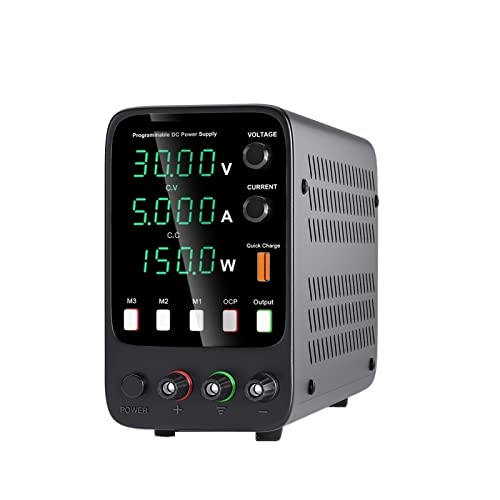 Einstellbar DC Stromversorgungslabor for programmierbare Speicherfunktionen Netzteil der Stromversorgungsstromstabilisator Stromversorgungsversorgung(APS305H) von KJUEQ