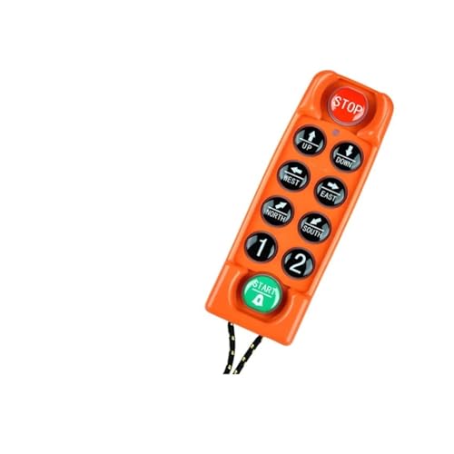 F23-C+ 868 Wasserdichte industrielle drahtlose Funkfernbedienung for Herunterfahren des Krans(AC36V-440 1T1R) von KJUEQ