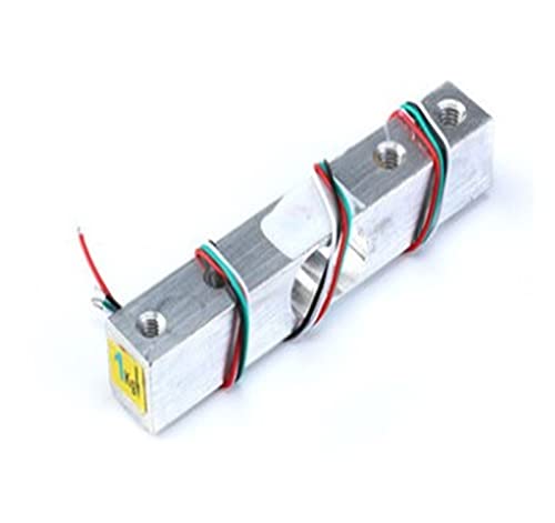 Gewichtssensor Dehnungsmessstreifen Wägedrucksensor Wägezelle Elektronischer Waagensensor 1KG 2KG 3KG 5KG 10KG 20KG Modul HX711(Ordinary 1kg) von KJUEQ