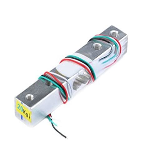 Gewichtssensor Dehnungsmessstreifen Wägedrucksensor Wägezelle Elektronischer Waagensensor 1KG 2KG 3KG 5KG 10KG 20KG Modul HX711(Ordinary 20kg) von KJUEQ