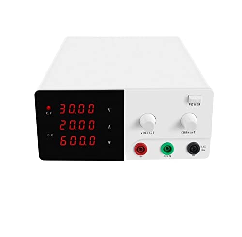 Hochleistungsverstellbar DC Regulierte Stromversorgung 90 0W/600W Hochvorbereitete Schaltnetz-Labor-Bankquelle reguliert(R-SPS3020 (20A)) von KJUEQ