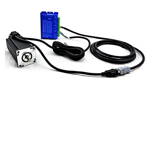 Hybrid-Stepper-Servomotor-Treiber Lcda257s +. NEMA23 Schrittmotor 57 mit Drehgeber 3M Kabel for CNC Router(LCDA257S LC57H2100) von KJUEQ