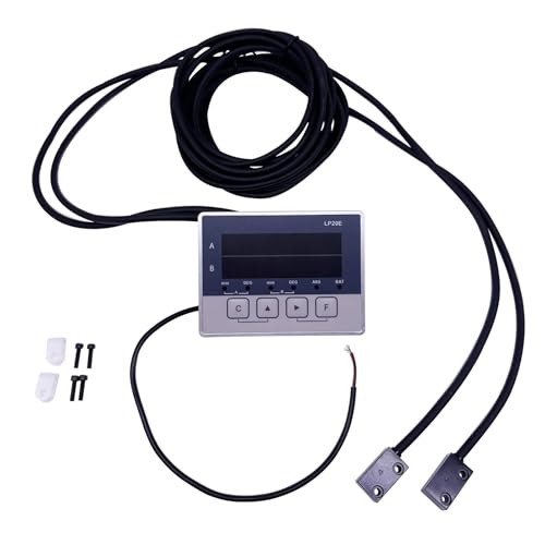 LP20E 2 Achsen Digital Display DRO Magnetische Sensor Band Verschiebung Anzeige Skala Position Wandler Encoder Holzbearbeitung(LP20E-5000mm tape) von KJUEQ