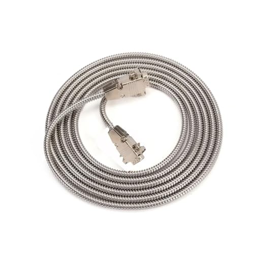 Lineare Skala, magnetische Gitterskala, Anti-Interferenz-Verbindung, DRO-Verlängerungskabel, 5-adriges, abgeschirmtes DB9-poliges 9-Loch-Kabel(DB9-8 core wire-5M) von KJUEQ