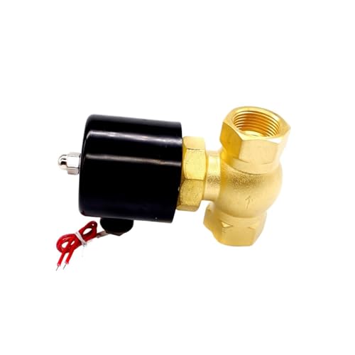 Magnetventil, G1-1/4 Zoll 2-Wege-NC-Messing-Dampfmagnetventil Hochtemperatur-Elektromagnetventil 1,5 MPa(AC110)(BSP_380VAC) von KJUEQ